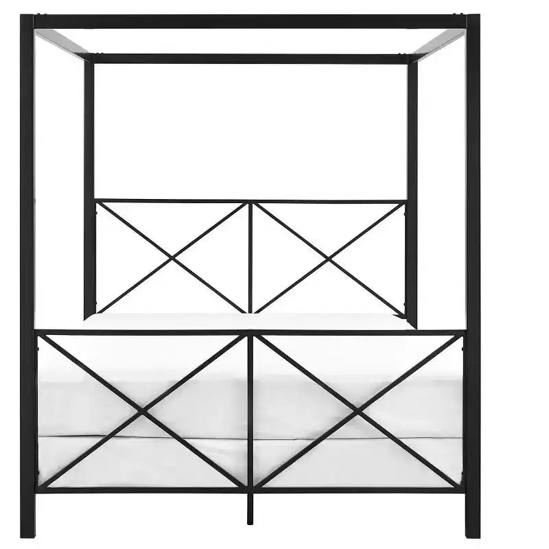 DHP Rosedale Metal Canopy Bed