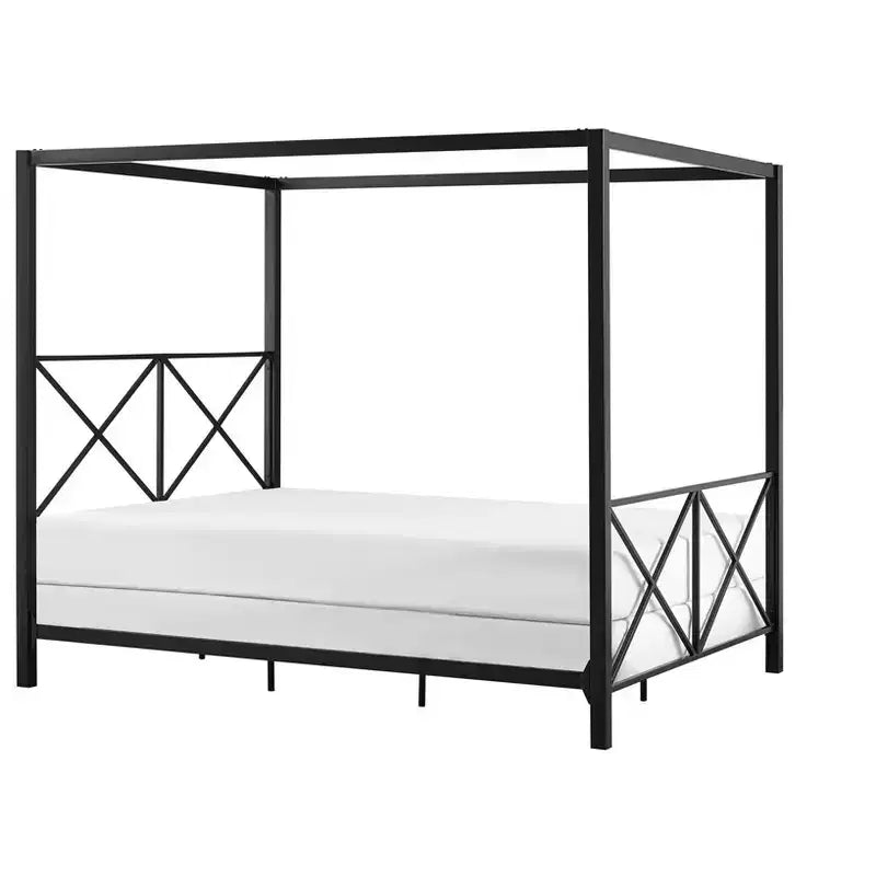 DHP Rosedale Metal Canopy Bed