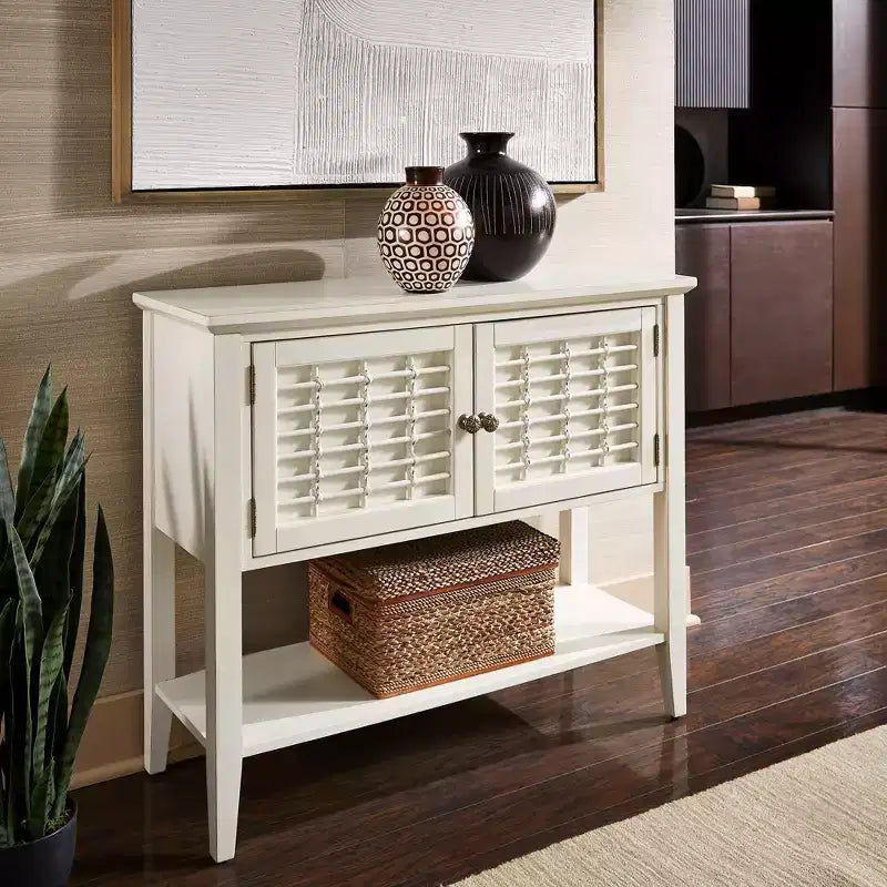 Fabriano 2-Door Server - White - iNSPIRE Q