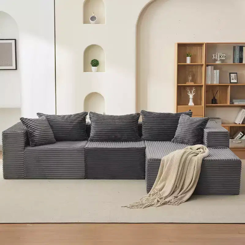 106 Cloud L-Shaped Sofa, Right-Facing Chaise, Ultra Soft